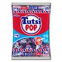 Tutsi Pop La Original Mexican Candy Pops with Cherry Flavor with Tutti Frutti Gum Center, 21.2 Oz
