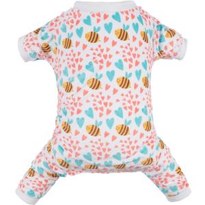 CuteBone Dog Pajamas Clothes P179M, Medium (Bee)
