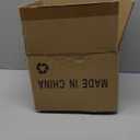 5 x 7 Inch Photo Storage Box, 7 Extra Large Inner Boxes, Acid-Free Containers, Craft Storage for Photos, Crafts, Stamps (Black, 7 Boxes)