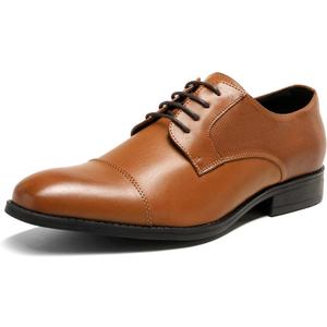 Bruno Marc Men's Oxford Dress Shoes 13 (Brown)