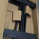 Floating Shelf Bracket 3/8" Thick Heavy Duty Shelf Brackets 4 Pack Free Hanging Countertop Support Bracket 18" Lx2.5 W Floating Wall Brackets for Cabinets, Granite, Dishwasher, Bench Seats Vanities