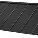 VEVOR Fixed Metal Awning 104 x 36 in, Window Awning Door Canopy, Stable Triangle Steel Frame Awnings for Doors Exterior Rain, Snow & Sunlight Protection for Door Entrance, Windows, Porches, Balconies