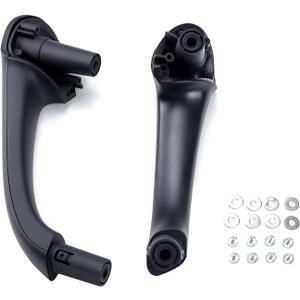 FEXON 1 Pair Front Left & Right Interior Door Pull Handle Compatible with Mercedes Benz C230 C240 C280 C320 C350 C32 C55 W203 2003-2007 Black
