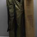 2 Pack Folding Camping Chair with Cup Holder & Side Storage Bag 300lbs Capacity Lightweight High Back Portable for Beach, Picnic, Sport, Green