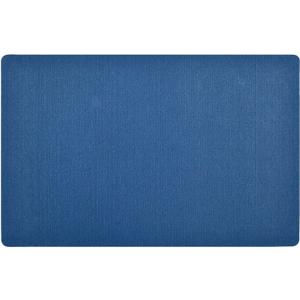 Blue Solid Front Door Mat,Welcome Floor Mats Non-Slip Indoor Outdoor Doormat for Front Back Door and Entryway