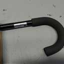 Medline Aluminum Cane Walking Aid is Portable & Lightweight, Helps Seniors & Adults with Balance, Knee Injuries, Leg Surgery Recovery & Mobility, 38"
