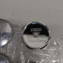 2.56in Wheel Center Caps 65mm ABS Plastic Wheel Center Hubcaps 4Pcs Universal Center Cover Replacement Outer 65mm 2.56 in, Inner 61mm 2.4 in Chrome