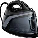 Sundu Pro Steam Station Iron for Clothes,1600W Professional Steam Iron with 44 oz Tank, 400 microsteam holes, Built-In Pump, Ceramic baseplate,Iron Lock For Easy Carry,Black