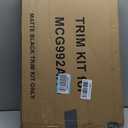 Greystone - by Furrion Trim Kit for 0.9 cu. ft. Built-in Microwave, Black #Trim-BL-FR03