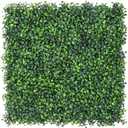 Sunnyglade 24 Pieces 20"x 20" Artificial Boxwood Panels Topiary Hedge Plant
Boxwood Panels Privacy Hedge Screen Sun Protected Suitable for Outdoor, Indoor, Garden, Fence, Backyard and Decor