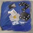 Girls Halloween Costume Rabbit Police Tutu Dress with Headband Police Officer Cosplay Costume Birthday Party Outfits (4-5 Years, Blue)