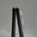 2 Packs Adjustable Stainless Steel Stove Gap Cover, 13.8~27.5 Inch Kitchen Stove Counter Gap Cover, Stove Gap Guards, Oven Gap FillerBlack