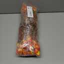 Halloween Artificial Morning Glory Fall Flowers for Outdoors, 12 Bundles UV Resistant Faux Mums, Autumn Silk Flowers for Decoration in Orange Yellow