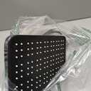 Filtered Shower Head with Handheld,12 Inch High Pressure Rain Shower Head with Adjustable Extension Arm,Dual shower filter head for hard water,ToolFree DIY Kit,Chrome (Chrome)