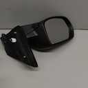 Left Driver Side Mirror Compatible With 2012 2013 2014 2015 2016 Honda CRV CR-V With Manual Folding Power Glass Heated Black Replace#76258-T0A-A21(5Pins)