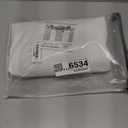 H.VERSAILTEX White Curtains Thermal Insulated Window Treatment Panels Room Darkening Privacy Assured Drapes for Living Room Back Tab/Rod Pocket Bedroom Draperies, 52 x 84 Inch, 2 Panels