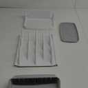 Ubbi Vertical Baby Bottle Drying Rack, Space Saving Countertop Drying Rack Baby Accessory, Gray