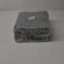 ToLanbbt Modular Interlocking Cushion 12P 11.8" x 11.8" Interlocking Rubber Floor Drain Holes Non-Slip Splicing Drainage Mats for Deck, Shower, Kitchen, Drain Pool, Sauna Bath, Indoor Outdoor (Grey)