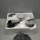 36W LED Tree Floor Lamp, Modern Dimmable Standing Lamp with Remote & Touch Control, 4 Color Temperatures, 3 Rotatable LED Light Floor Lamps for Living Room, Bedroom, Office (Black)