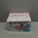 The Honest Company Comfort Dry Disposable Daytime Diapers, Hypoallergenic, Fragrance-Free, Sensitive Skin, Rose Blossom + Tutu Cute, Club Box Size 2 (1218 lbs), 72 Count