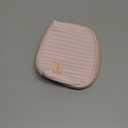 Small Makeup Bag for Purse Mini Cosmetic Pouch Waterproof Makeup Organizer for Women Small Cosmetic Bag PU Leather Travel Makeup Bag Lipstick Bag with Zipper Pink