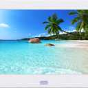 Digital Photo Frame with IPS Screen - 1280x800 Digital Picture Frame with 1080P Video, Music, Photo, Remote Control, Auto Rotate, Calendar, Time (7 inch, White)