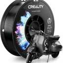 CREALITY PETG Filament 1.75mm 3D Printer Filament, 1kg (2.2lb) Neatly Wound Spool, Dimensional Accuracy 0.03mm, Fit for Ender, Bambu Lab, Anycubic,ELEGOO FDM Printers, Black