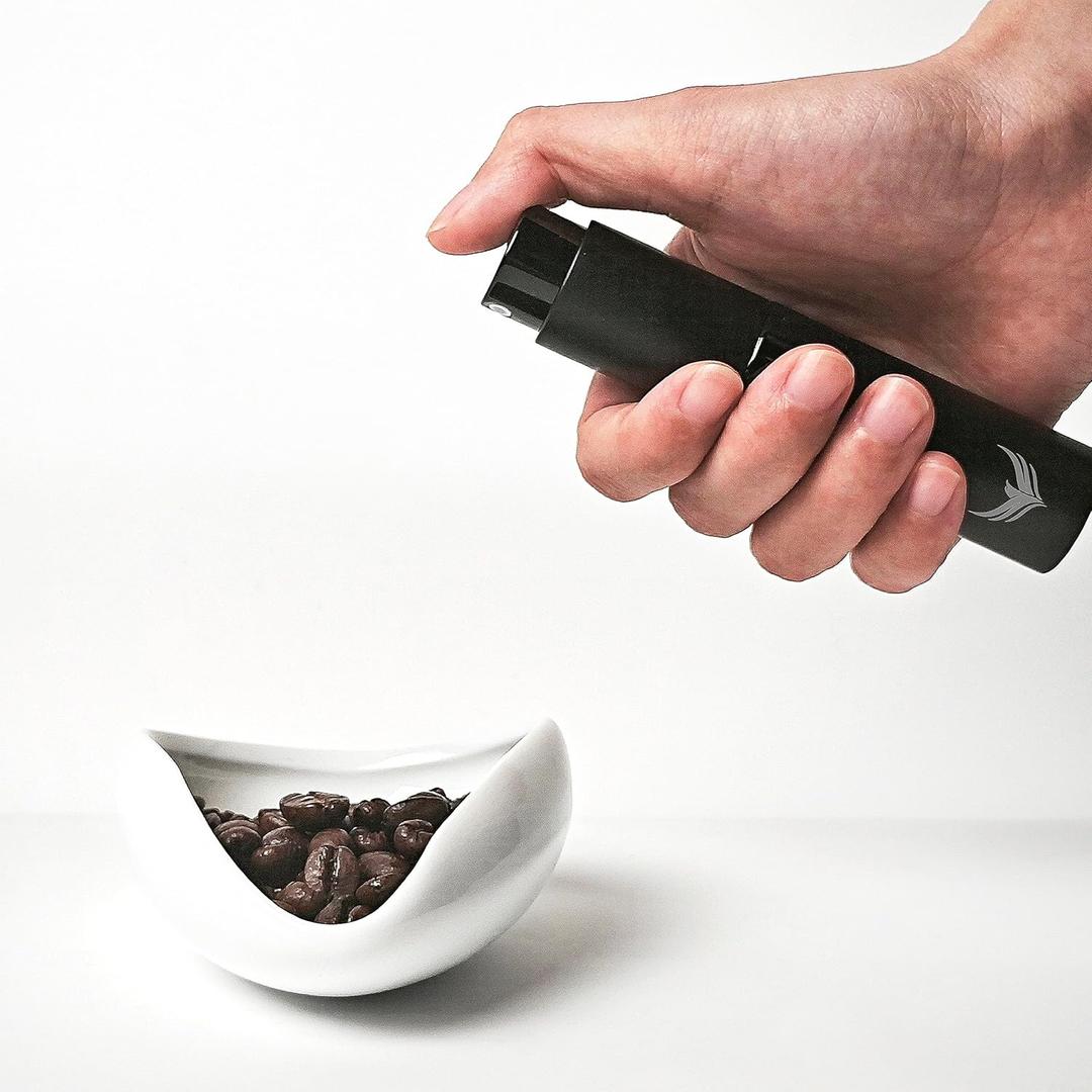 Coffee Dosing Cup and RDT Spray Bottle Gift Set Coffee Bar Accessories Ceramic Espresso Dosing Bowl Single Dose Measuring Tray Kit
