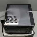 Newair Nugget Ice Maker Countertop - 44lbs/Day, Countertop Sonic Ice Machine, Self-Cleaning & Refillable Water Tank, Pebble Ice Maker, Ideal for Home Office, Kitchen or Bar | Black Stainless Steel