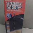 Microfiber Spray Mop for Floors Dry and Wet Mop with Dusting 360 Rotation for Kitchen, Hardwood, Laminate, Tile Floors Includes 4 Refill Heads, Scraper, Holder & Spray Bottle (Grey Pink)