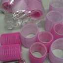 Hair Curlers Rollers, Cludoo 36Pcs Jumbo Big Hair Roller Sets with Stainless Steel Duckbill Clip, 2 Size Self Grip Hair Curlers Rollers for Long Medium Short Thick Fine Thin Hair Bangs Volume