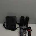 12x42 HD Binoculars for Adults High Powered with Phone Adapter and Tripod, Super Bright BAK4 Prism Waterproof Binoculars for Bird Watching Hunting Hiking Safari Travel Sports (Black/)