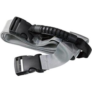 X-Shaped Style Carry Straps Luggage Lashing Strap Holder Wearproof Comfortable Grip Adjustable Belt for Heavy Objects Luggage, Gray