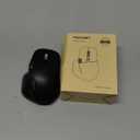 TECKNET Wireless Mouse, Bluetooth Mouse (BT5.3/5.0 & 2.4G) Rechargeable Ergonomic Optical Mouse with 6 Adjustable DPI, Side Scroll, Quiet Clicks, USB A Receiver, 7 Buttons, Wide Compatibility - Black
