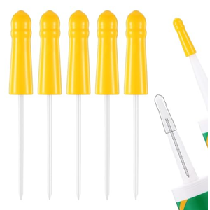 Baderke 10 Pack Caulk Tube Caps Saver Sealer Covers Caps Reusable Covers for Sealing and Preserving Open Caulking Tube
