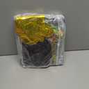 Cunhill 29 Pcs 80s 90s Party Decorations Include Inflatable Boom Box Beverage Cooler 20 Gold Foil Chain Balloons 2 Mobile Phones 2 Radio Boombox 4 Microphones for Hip Hop Theme Supplies Cosplay Props