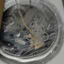 XSZ Industrial 20" Extra Large Wall Clock with Moving Gears & Dual Dials