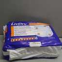 LivDry Adult Diapers Large Incontinence Underwear, Overnight, Leak Protection, 16-Pack
