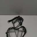 Ice Cleats, Highly elastic Traction Cleats Grippers with tape Straps and Storage Bag, Anti Slip Walk Traction Cleats for Hiking Walking on Snow and Ice (M: Women5-10/Men3-8/foot length 221-255mm)