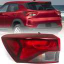 Huray Left Halogen Outer Tail Light Fit for Chevy Trailblazer L/LS/LT 2021-2025 LH Taillight Back lamp Rear Brake Lamp Assembly OE Style Replacement for GM2804147 (Driver Side)
