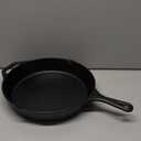 Utopia Kitchen Cast Iron Frying Pan 12 Inch, Cast Iron Chefs Pan, Pre Seasoned Skillet, Safe Grill Cookware for Indoor & Outdoor Use, Black