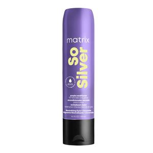 Matrix So Silver Purple Conditioner - Removes Brassy Yellow Undertones, Color Depositing & Toning, Pigmented Conditioner For Blondes and Greys, Vegan