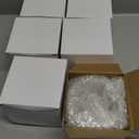 Sliner 6 Pcs Christmas Glass Coffee Mugs with Handle, 16 oz Clear Irish Coffee Mugs Footed Irish Glasses Christmas Winter Holiday Cups for Beverages Latte Hot Chocolate (Gingerbread)