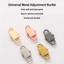 5 x Monattrod Zipper Clips Anti Theft - 10 Pcs Double Opening Small Carabiner - Holding Zipper Closed - Zipper Pull Replacement - Theft Clasp for Backpack Purse Luggage Suitcase