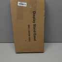 Display Easel, Metal Round Tube Scroll Vintage Gold Decorative Adjustable Floor Standing Easel with Chain Support, Perfect for Showcasing Pictures, Artwork, Picture Frame Wedding Sign Etc