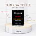 Tuberga 100% Arabica, Ground Coffee, Medium Roast, 8.8 oz Coffee Tin, Original Italian Coffee (Pack of 1) (EXP 04/06/27)