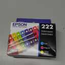 EPSON 222 Claria Ink Standard Capacity Color Combo Pack (T222520-S) Works with WorkForce WF-2960, Expression XP-5200