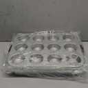 2-Pack Muffin Pan with Carry Lid, Non-Stick 12-Cup Muffin Tin, Silver Cupcake Pan with Lid and Handle for Transporting, Suitable for Party, Holiday, Gathering etc