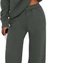XIEERDUO Sweatsuits Women 2 Piece Outfit Matching Lounge Sets Fall Outfits 2025 Fashion Clothing Crewneck Track Suits (Small, Dark Grey)