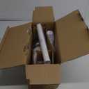 6-in-1 Lightweight Stick Vacuum Cleaner with 100W Powerful Motor, Mini Portable Household Handheld Vacuum Cleaner for Domestic Hard Floors, Carpets and Pet Hair (White Cordless Without Plug)